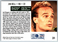 1991 Proset World League Jim Bell #31