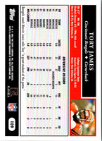 2005 Topps Tory James #109
