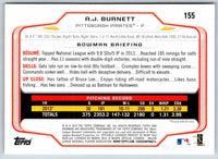 2014 Bowman A.J. Burnett #155