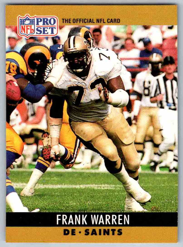 1990 Pro Set Frank Warren #219 Rookie