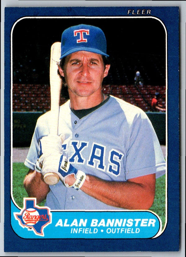 1986 Fleer Alan Bannister #556