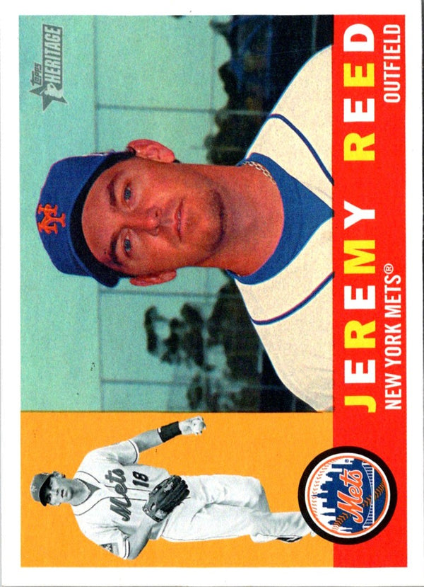 2009 Topps Heritage Jeremy Reed #600