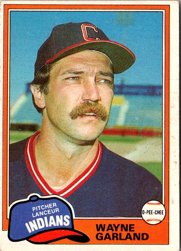 1981 O-Pee-Chee Wayne Garland #272