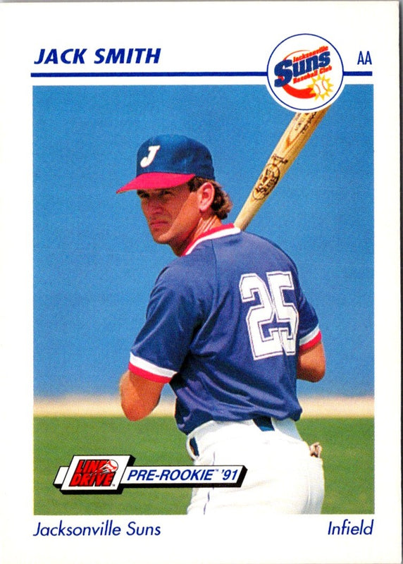 1991 Line Drive AA Jack Smith #345