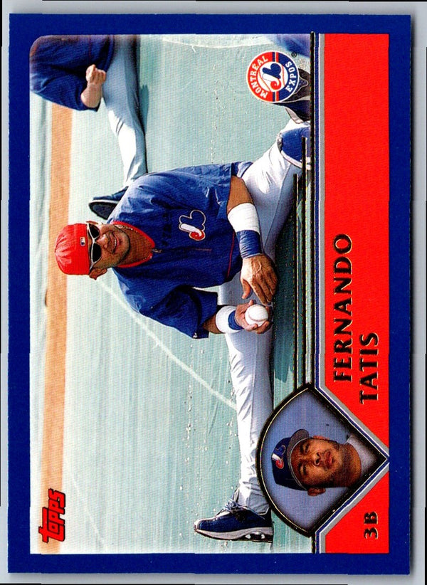 2003 Topps Fernando Tatis #589