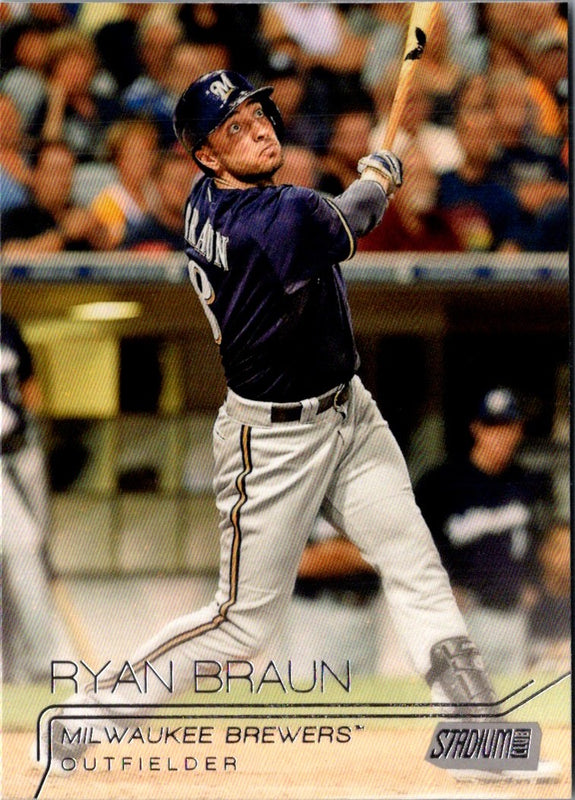 2015 Stadium Club Ryan Braun #161