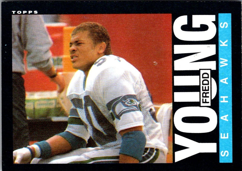 1985 Topps Fredd Young #393 Rookie