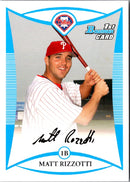2008 Bowman Prospects Matt Rizzotti