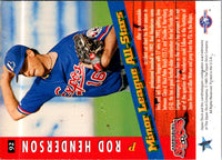1994 Upper Deck Minors Rod Henderson #92