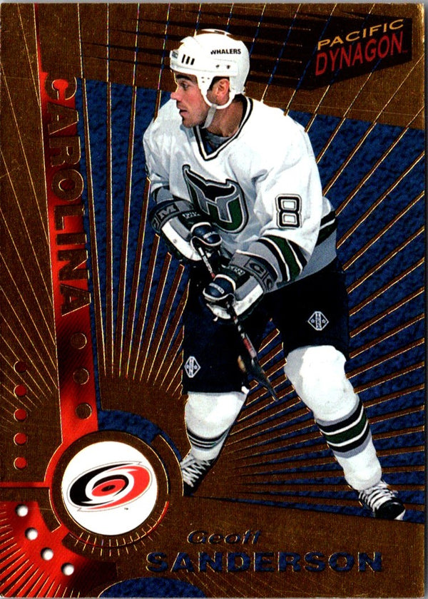 1997 Pacific Dynagon Red Geoff Sanderson #23