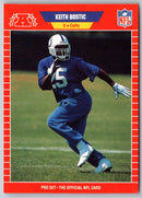 1989 Pro Set Keith Bostic
