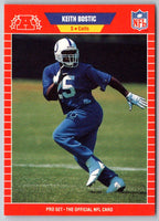 1989 Pro Set Keith Bostic #456