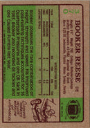 1984 Topps Booker Reese