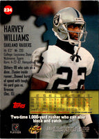 1997 Stadium Club Harvey Williams #234