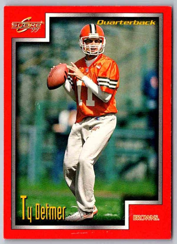 1999 Score Ty Detmer #144