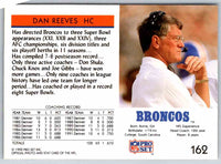 1992 Proset Dan Reeves #162