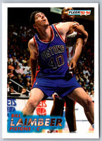1993 Fleer Bill Laimbeer #60