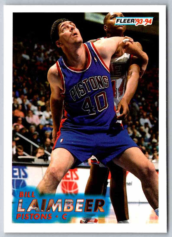 1993 Fleer Bill Laimbeer #60