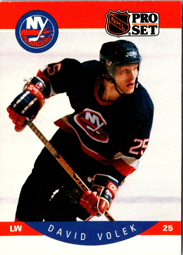 1990 Pro Set David Volek #193