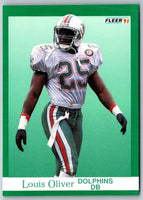 1991 Fleer Louis Oliver #127