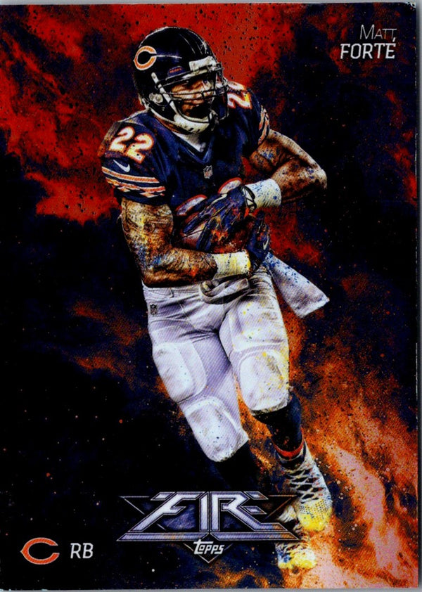 2014 Topps Fire Matt Forte #64