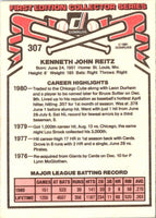 1981 Donruss Ken Reitz #307