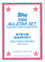 1986 Topps Glossy Steve Garvey #38