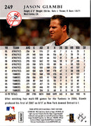 2008 Upper Deck Jason Giambi