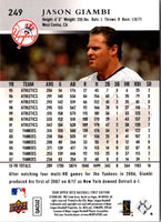 2008 Upper Deck Jason Giambi #249