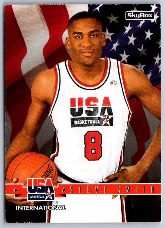 1995 Skybox Steve Smith #25