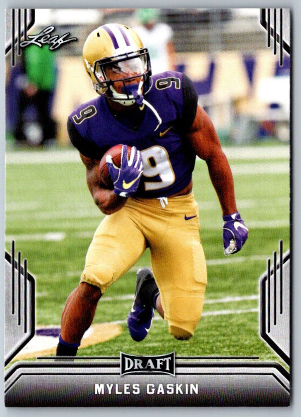 2019 Leaf Draft Myles Gaskin #57