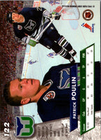 1993 Ultra Patrick Poulin #122