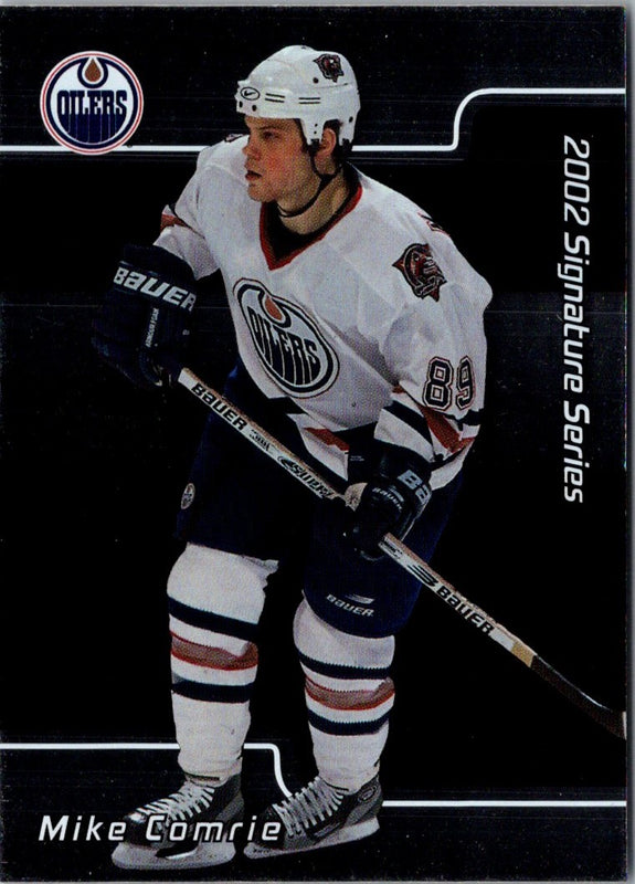 2001 Be a Player Signature Series Mike Comrie #038