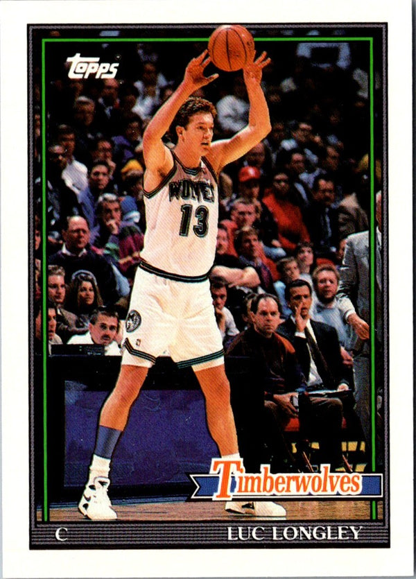 1992 Topps Archives Luc Longley #145