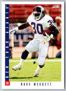 1993 Score Dave Meggett