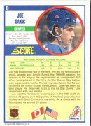 1990 Score Joe Sakic