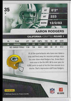 2010 Score Aaron Rodgers #35