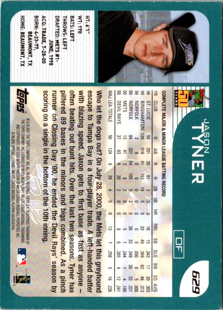 2001 Topps Jason Tyner