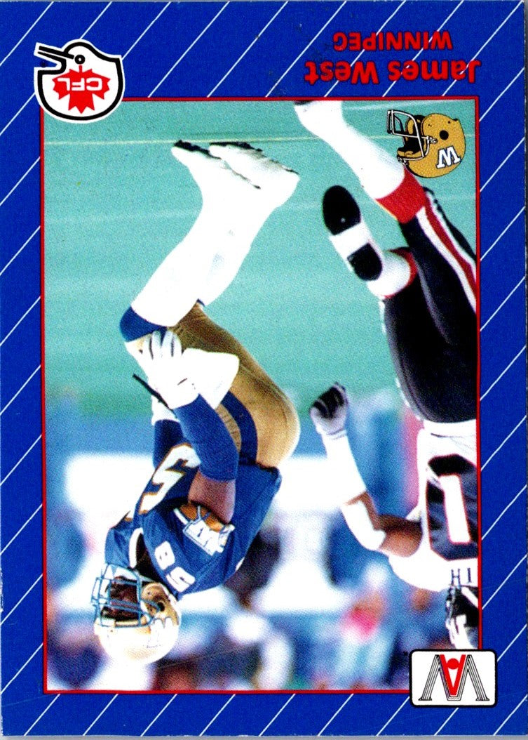 1991 All World CFL James West