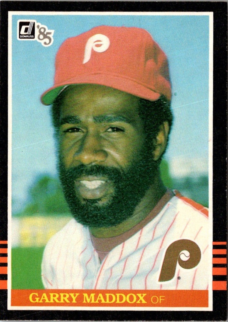 1985 Donruss Garry Maddox