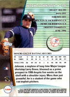 1999 Stadium Club Nick Johnson #144 Rookie