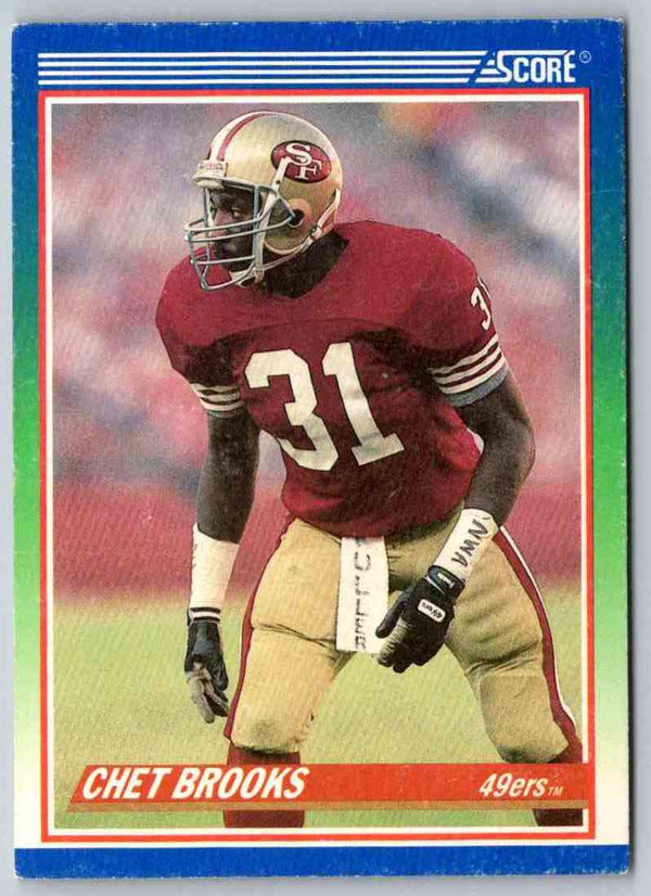 1990 Score Chet Brooks #436