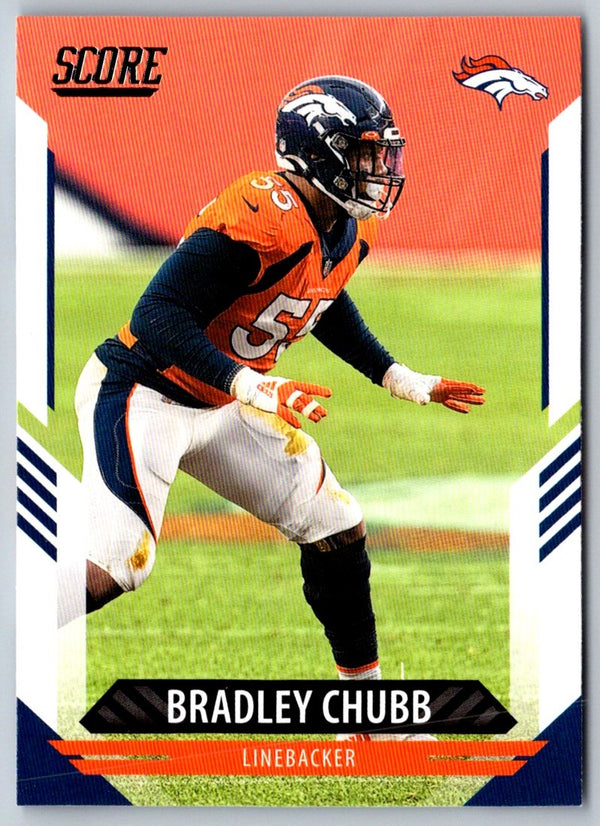 2021 Score Scorecard Bradley Chubb #222