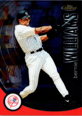 2001 Finest Bernie Williams #28