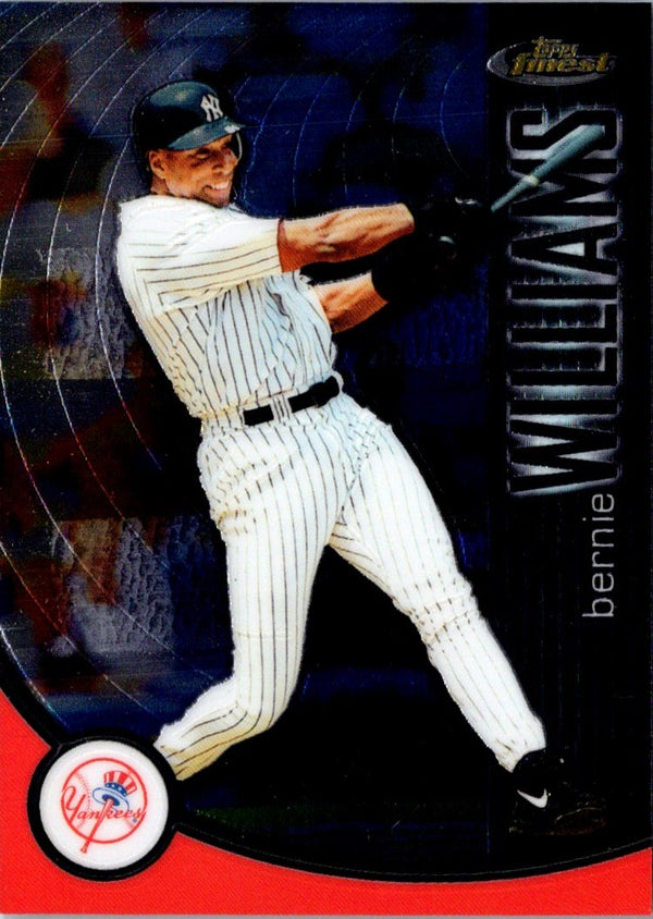 2001 Finest Bernie Williams #28