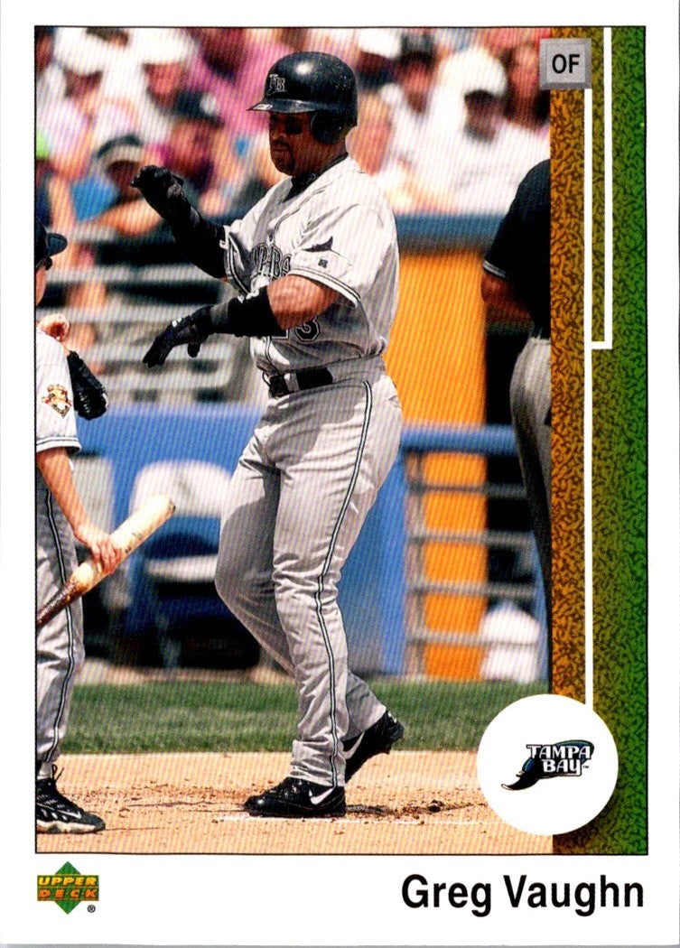 2002 UD Authentics Greg Vaughn