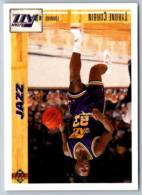 1992 Upper Deck Tyrone Corbin #100A