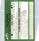 1987 Classic Update Yellow/Green Backs Ted Higuera