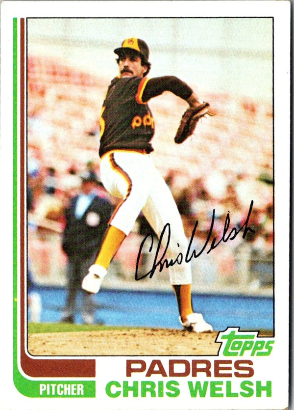 1982 Topps Chris Welsh #376 Rookie