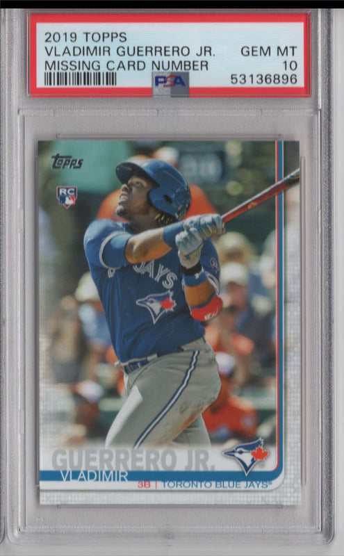 1999 Topps Vladimir Guerrero #NNO No Number